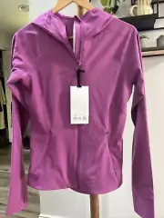 NWT Women Lululemon Mist Over Windbreaker Vivid Plum Size : 4#ls