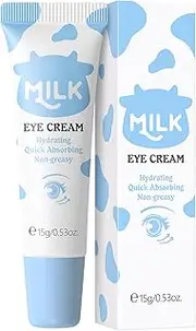 TiaoBug 15g Lightweight Eye Cream for Women and Girls Hydrating Nourishing Non Greasy Formula Delicate Eye Care Long Lasting Moisture Reduces Fine Lines Blue One Size