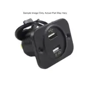 WIRTHCO 20602 Dual USB With Voltage Meter