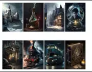 16 Pcs Harry Potter Tags Junk Journals Scrapbook Usa Seller