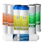 iSpring F7D 1-Year Reverse Osmosis Water Filter Replacement Cartridge Pack