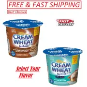 Cream of Wheat Instant Hot Cereal To-Go Cups,2.29 Ounce, Pack of 6,Select Flavor