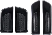 PZNGNKELPT 4 X Car Door Side Handle Pocket Storage Box Storage Organizer Tray Grab Handle Box Compatible with Porsche Compatible with Macan 2015-2021 Glove Box