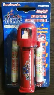Kandy Kastle 2006 Superman Magic Show Changing Faces Candy Dispenser Mint Rare!