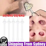 Nose Ear Hair Removal Wax Kit Sticks Easy Mens Nasal Waxing Remover Strips AU