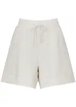 Varley Alder Stretch-jersey Shorts, Shorts, Ivory, Medium - M M