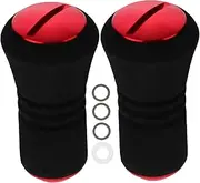 2pcs Spinning Wheel Knob Handles Knob for Fishing Reel Fishing Reel Supplies Fishing Tool Fishing Reel Knobs Fishing Wheel Replace Knob Fishing Reel Supply Aluminum Alloy