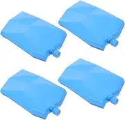 STOBAZA 4pcs Portable Cooling Boxes Reusable Ice Packs for Lunch Bags for Breastmilk Storage and Camping for Keeping Food and Drinks Cold