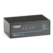 Black Box KV9622A Dual-Head KVM Switch - 2 x 2 - DVI Video- 2 x Type B USB