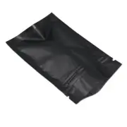 100Pcs Zipper Lock Self Seal Flat Pouch for Zip Aluminum Foil Lock Package Ba...
