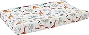 ERINGOGO Changing Pad Cover for Soft and Durable Diaper Changing Table Cover with Forest Animal Print Easy to Clean for Nursery Use