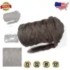Easy-to-Use 8 lb Chunky Wool Roving – Ideal for Projects and Tapestry Making