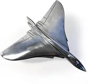 Vulcan Aeroplane Ornament, Hand-Finished Aluminium Avro Vulcan Plane Sculpture, Stylish Gift & Decorative RAF Delta Wing Aircraft Model