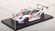PORSCHE 911 RSR WEATHERTECH #79 2022 LE MANS 1/18 SPARK w/ DISPLAY CASE