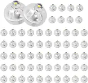 Yizhet Mini Balloon Lights, 60 Pcs Individual Round Led Lights for Paper Lantern