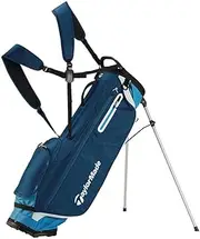 TaylorMade Golf Flextech Superlite Stand Bag Blue/Silver