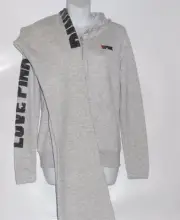 Victoria's Secret Pink Limited Edition Bling Sequin Hoodie & Sweat Pant XS NWT