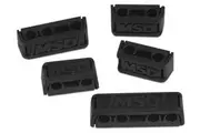 MSD Pro-Clamp Ignition Lead Separators Black 7-9mm Set of 8 MSD8843