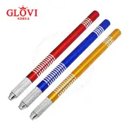 Stripe Design Microblading Pen Red Blue Gold PMU Needle Rod Permanent Makeup