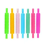 Baking Cookies Biscuits Fondant Dough Roller Embossed Roller Mold DIY Kitchen