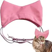 Shower Cap for Dogs | Bathing Cap Adjustable Shower Hat Dog Ear Cover | Ear Protection, Oxford Cloth Waterproof Pet Supplies for Kitten Puppy Small Animals