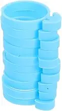 Yardenfun 10 Pack Piping Bag Clips and Ties Baking Silicone Ring Cake Decorating Tools Food Maker Bag Ties Pastry Holder
