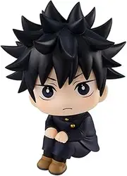 XESAGSNV Handheld Jujutsu Kaisen Q Version Ltadori Yuji, Satoru Gojo Anime Peripheral Twisted Egg Car Doll Decoration (Fushiguro Megumi), JJ20231027