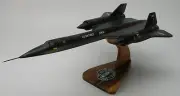 SR-71 Blackbird NASA SR71 US Air Force NASA Airplane Desk Wood Model Small New