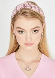 Homework Buddy Plaid Headband