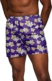 FOCO NCAA Mens Hibiscus Slim Fit 5.5" Swim Suit Swimming Trunks