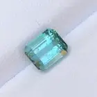 1.60 carat Emerald cut beautiful Blue Tourmaline @ Afghanistan. AZ 8