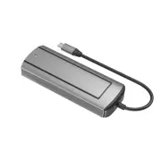 6 in 1 Multiport USB3.0 Hub With Disk Storage Function Type-c To HDMI For Laptop