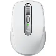Logitech MX Anywhere 3 Mouse - Bluetooth - Darkfield - 6 Button(s) - Pale Gray - Wireless - Rechargeable