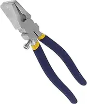 Anneome Heavy Duty Glass Breaking Pliers Stained Glass Breaking Tool with Ergonomic Handle for Precision Control in Mosaic Fused