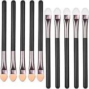 Giantree 12 Pcs Makeup Brushes Set, Sponge Eyeshadow Brush Kits, Eye Applicator, Double Sided Reusable Eyemakeup Tool Multifunctional Make Up Accessories Fit Lip Beauty, Eye Shadow, Makeup Lover