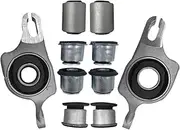10pcs Front Upper Lower Control Arm Bushings Set Compatible With Jeep Grand Cherokee Compatible With Dodge Durango 2011 2012 2013 2014 2015