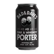 Dad & Dave's Oak & Whiskey Porter 375ml Can