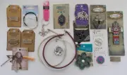 Jewelry Making Lot 19 Pcs Blue Moon Art-i-Cake Bead Landing + More Crafts