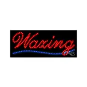 NEW "WAXING" UNDERLINE 27x11 SOLID & ANIMATED LED SIGN w/CUSTOM OPTIONS 20648