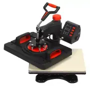 5 in 1 Heat Press Machine for TShirts Mugs Sublimation and Baking 12x15 inch
