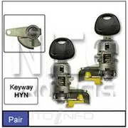Nice Door Lock Barrel - Pair, NDL133K