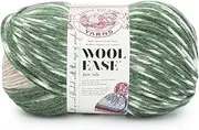 Lion Brand Yarn Wool Ease Fair Isle Yarn, Beige/Olive