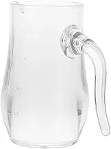 ABOOFAN Red Wine Dispenser Tea Pitcher Pitcher Crystal Wine Decanter Beverage Dispenser Water Carafe Water Jug Acrylic 1 Transparent