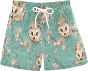 [Caihoyu] Little Boys Swim Trunks Little Boys Swim Shorts Lightweight Toddler Swimsuit Beach Swimming, Multicoloured14, 6 Years