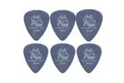 6 x Dunlop Gator Grip 0.96MM Gauge Guitar Picks Violet