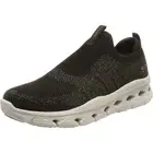 NWT Skechers Men's Glide-Step Flex Sneaker, Black Knit Trim, Size 10