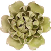 LVD Ceramic Cabbage Sculpture Home/Room Ornament Tabletop Decor 14.5cm Pear
