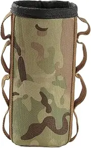 Kisangel Tank Storage Bag Oven Pot Burner Protector Hydration Camp Stove Camping Stoves Bag Organizer Camping Storage Bag Tank Cover Oxford Cloth Camouflage