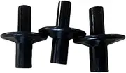JWQFBC Cymbal Support Sleeve Accessories, 3 Rooms, Light -to -head Professional Cymbal Support for Shelf Battery Kits