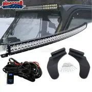 Fit Polaris Ranger XP900 XP1000 Roof 50" 288W LED Light Bar Mounting Wire Kit